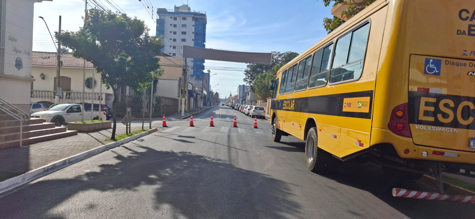 COMUNICADO DE INTERDIÇÃO DE VIA