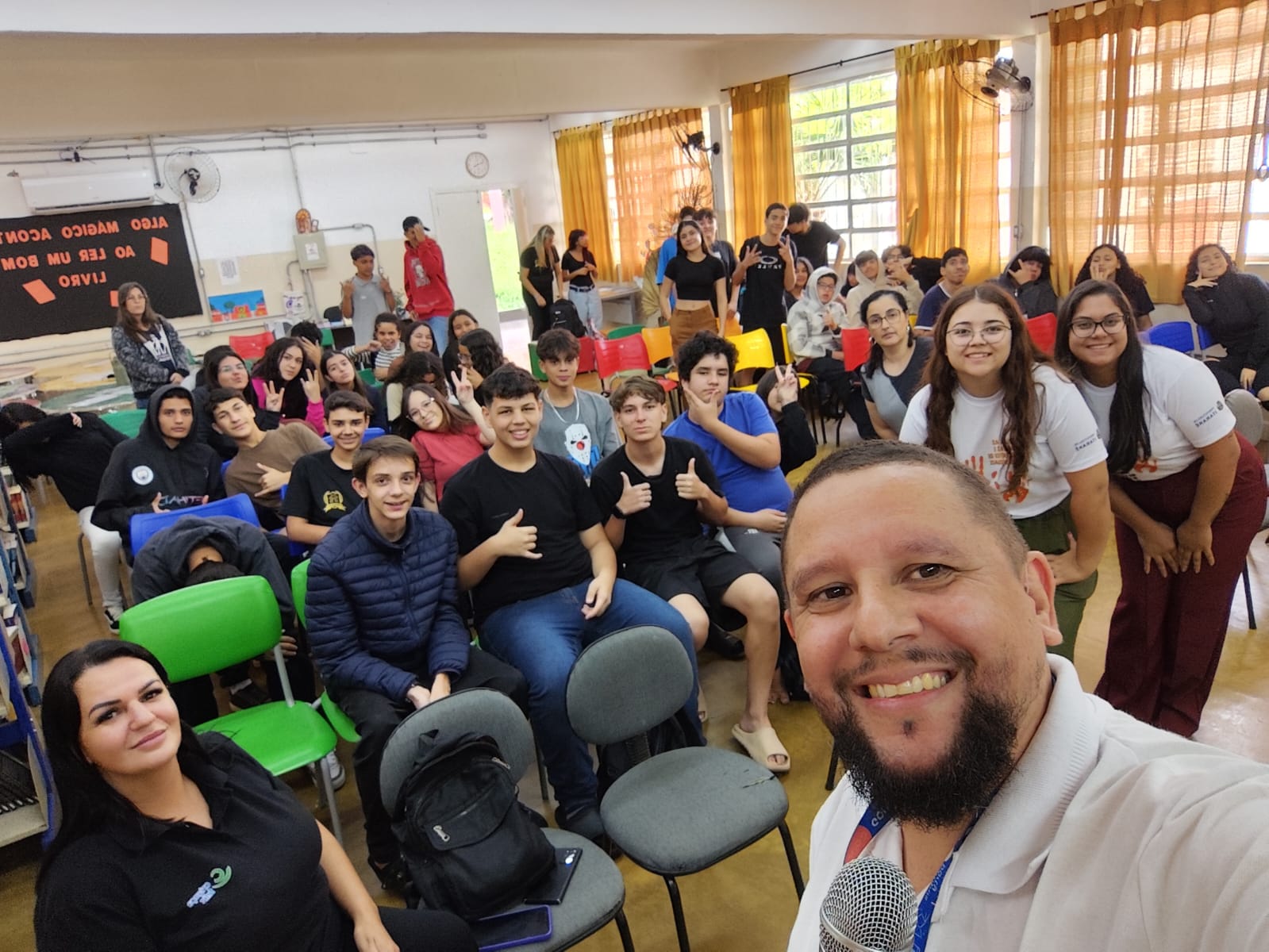 Prefeitura de Itararé (SP) apoia ações do CMDCA em palestras educativas sobre o Maio Laranja nas escolas da rede pública