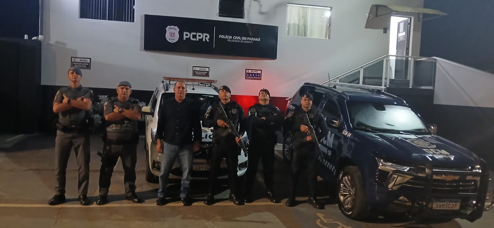 Tentativa de latrocínio mobiliza forças policiais de Itararé (SP) e Sengés (PR)