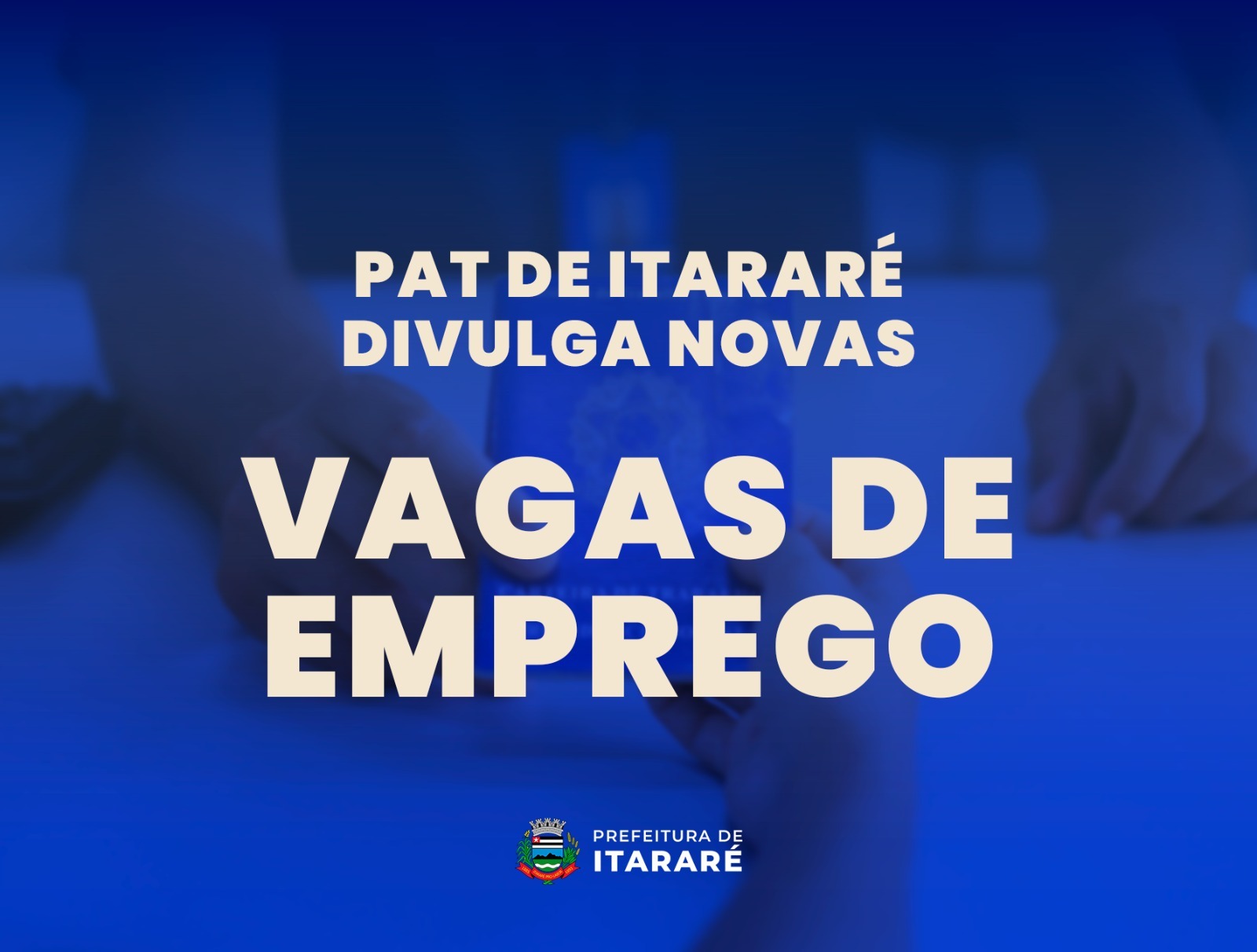 PAT de Itararé (SP) divulga novas vagas de emprego