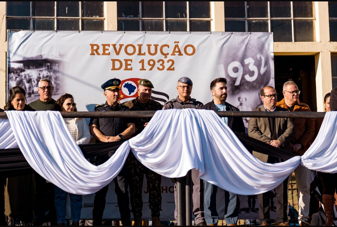 Itararé (SP) celebra o 9 de Julho em memória aos heróis da Revolução de 1932