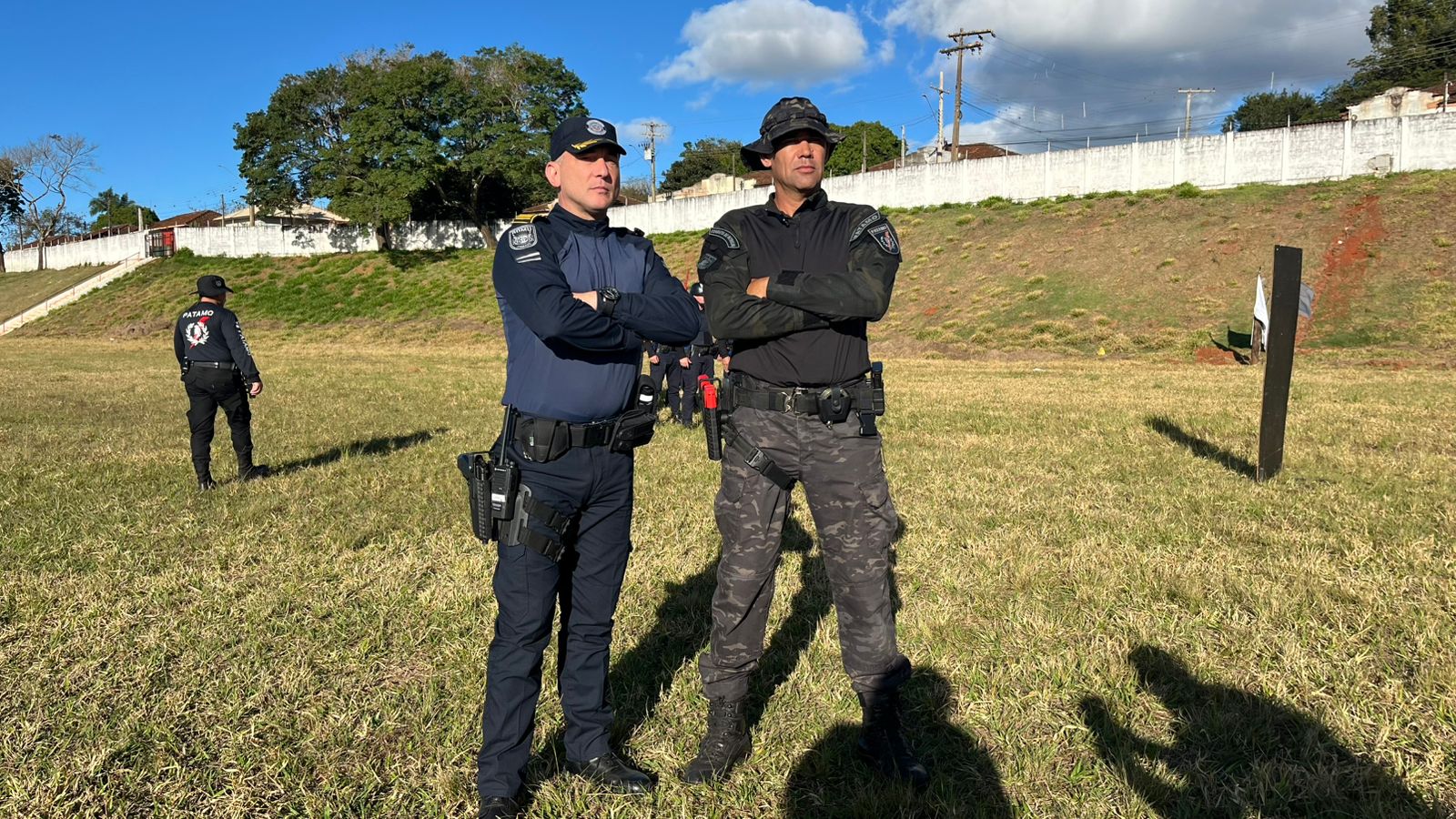 GCM de Itararé (SP) recebe Mestre Raio Ronaldo Costa para instrução de Condutas de Patrulha