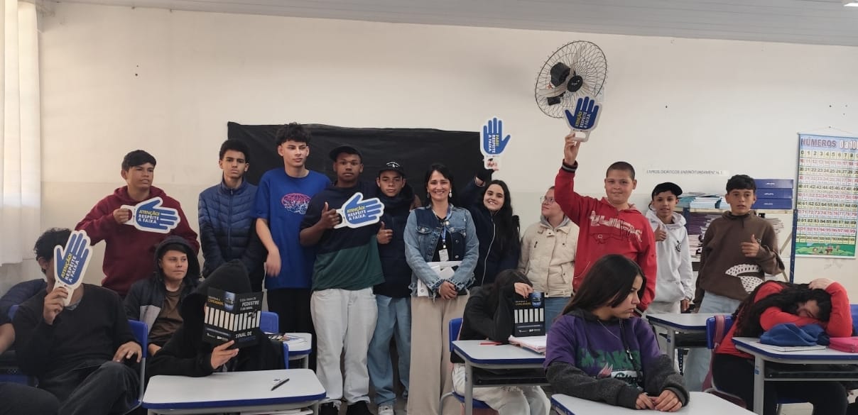 Prefeitura de Itararé (SP) promove palestra sobre segurança no trânsito em escola municipal