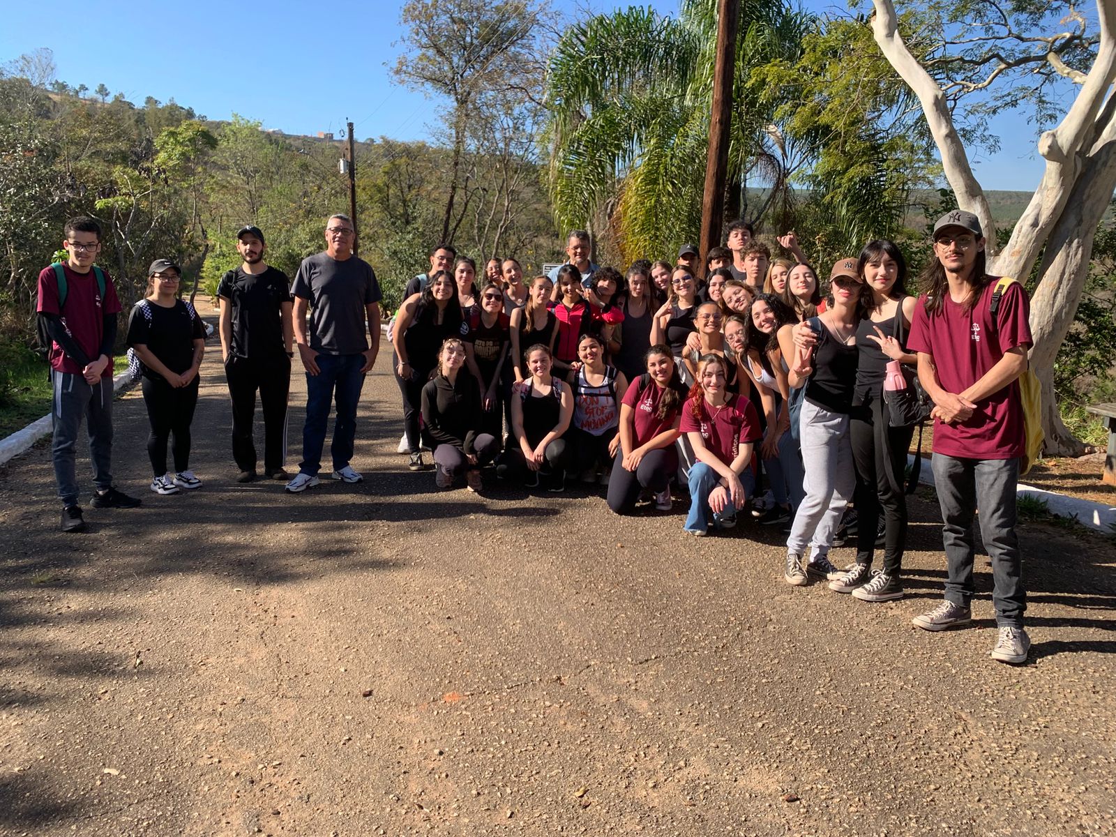 Trilha do Caiçara recebe visita de alunos da ETEC Itararé (SP)