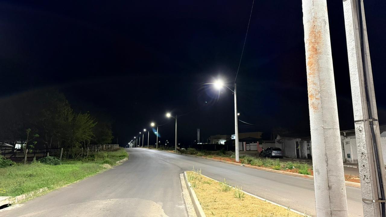 Prefeitura de Itararé (SP) investe em iluminação pública no prolongamento da rua Heitor Pedroso de Mello