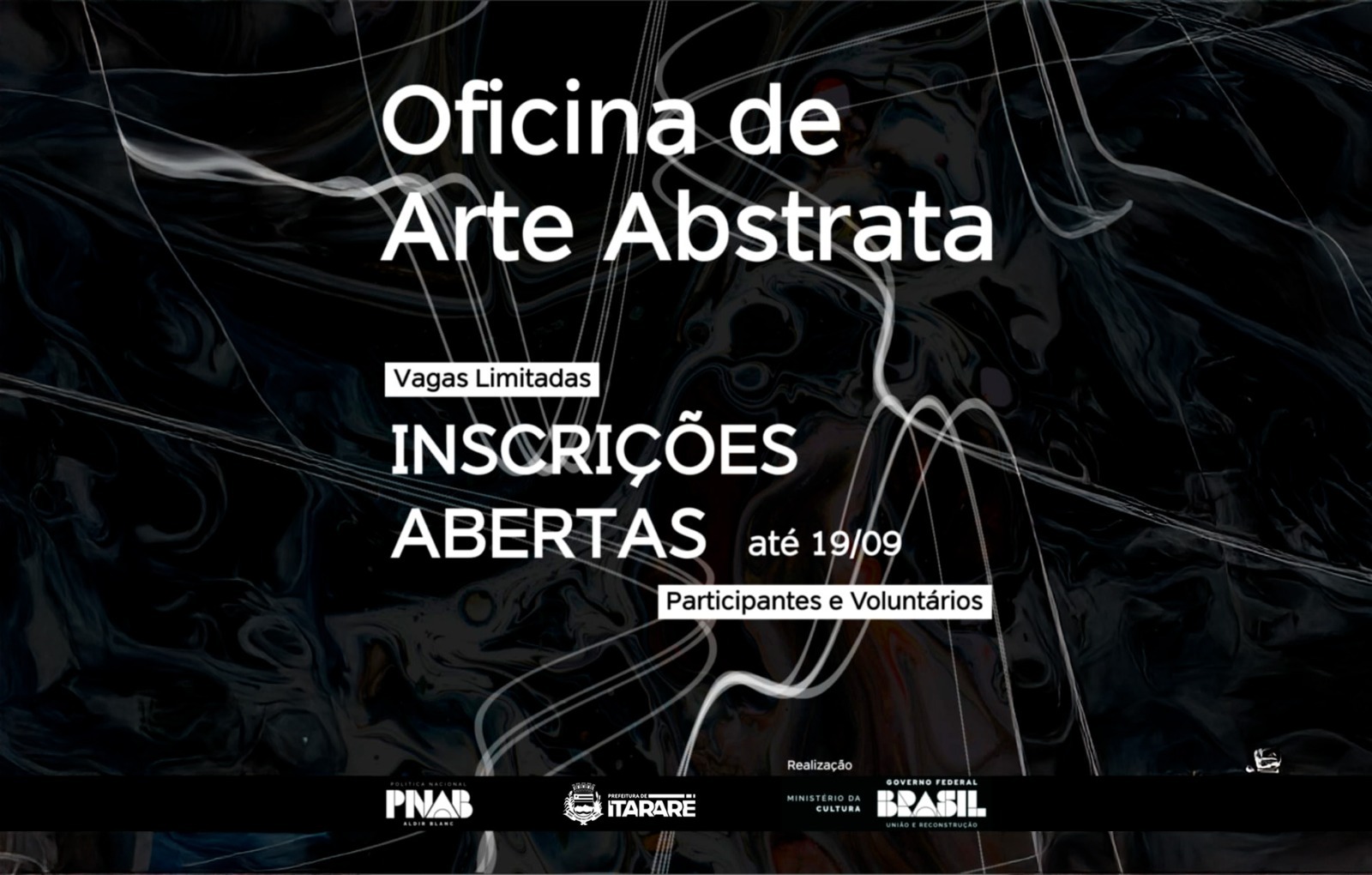 Prefeitura de Itararé (SP) abre inscrições para Oficina de Arte Abstrata