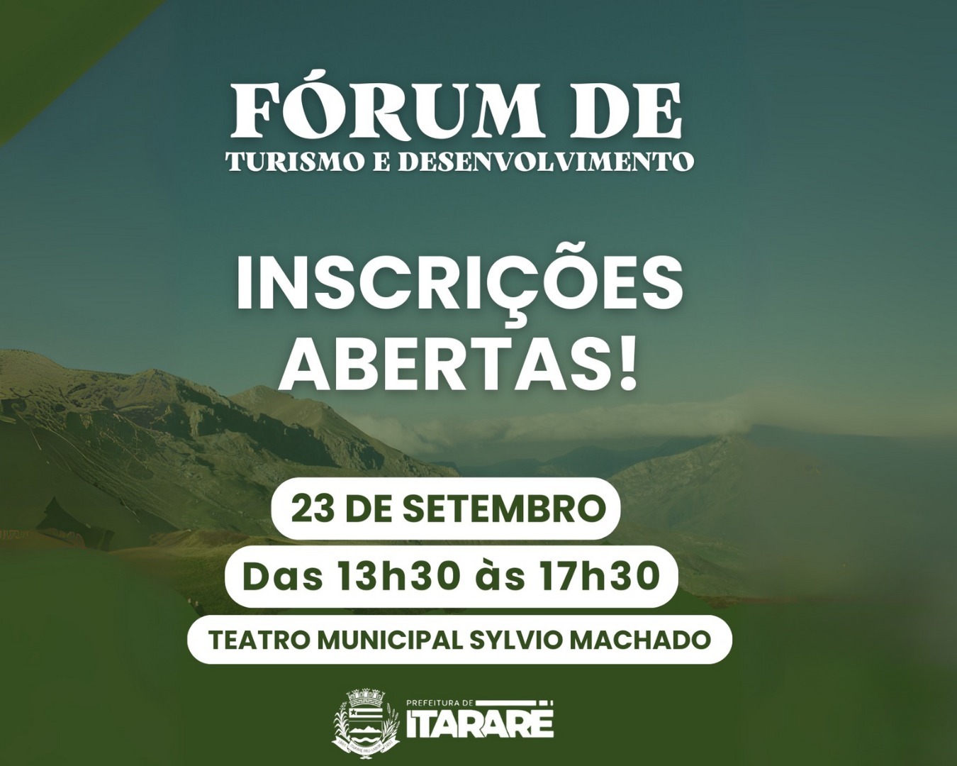 Prefeitura de Itararé (SP) e Sebrae promovem Fórum de Turismo e Desenvolvimento Regional