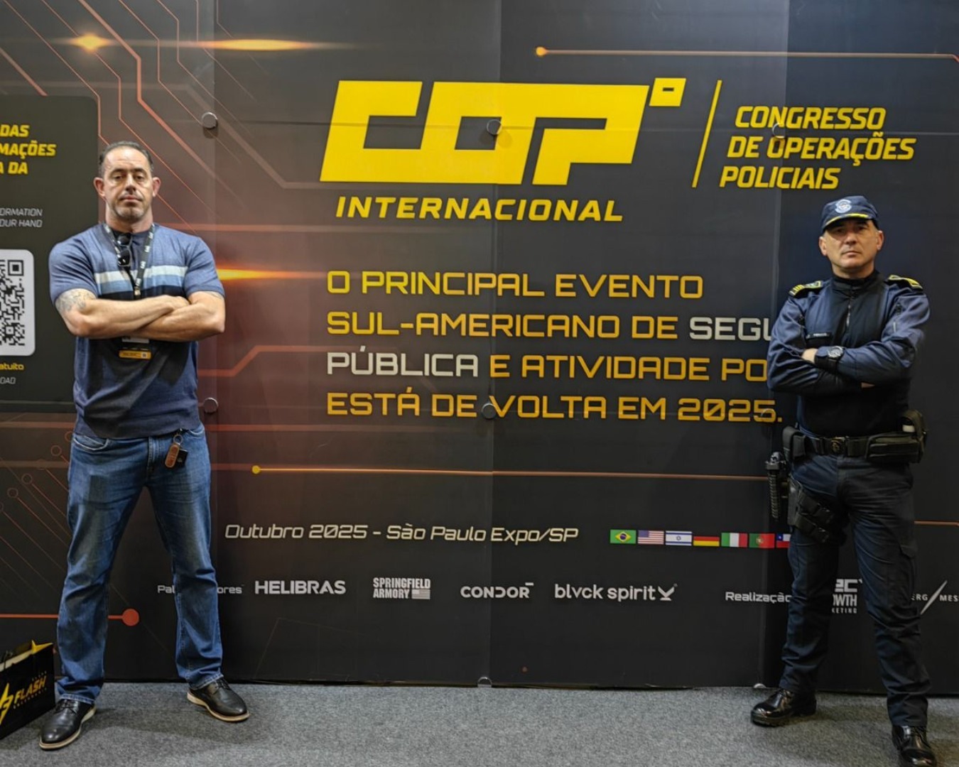 GCM de Itararé (SP) participa da COP Internacional 2025 e reforça compromisso com a modernização da segurança pública