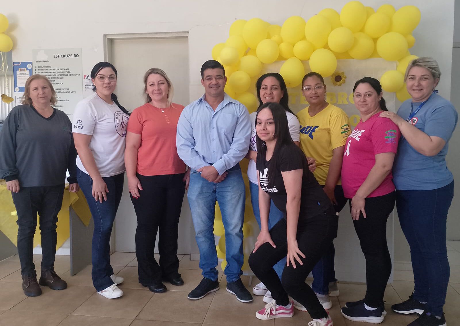 Secretaria de Saúde de Itararé (SP) realiza ações de conscientização pelo Setembro Amarelo na UBS do Cruzeiro