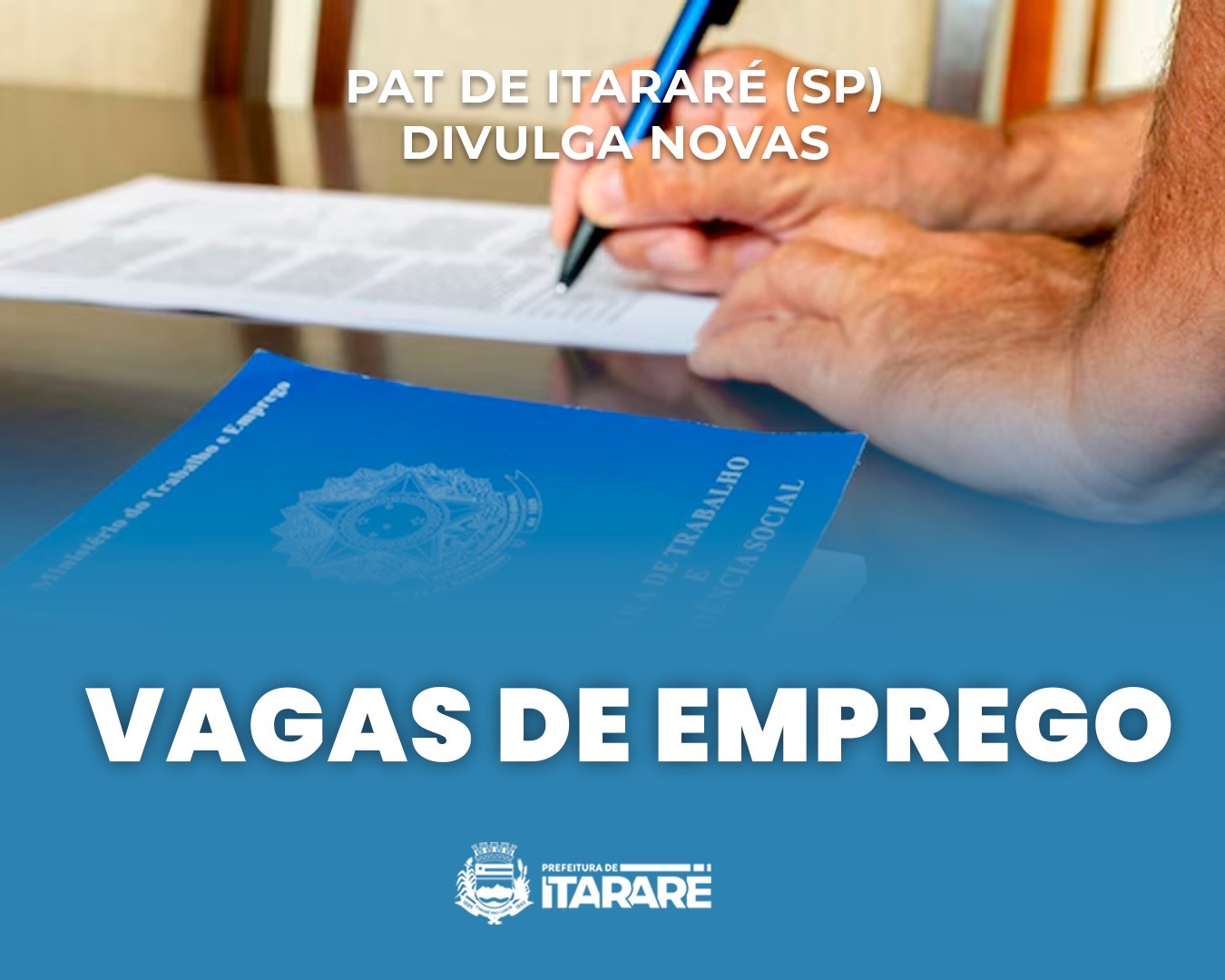 PAT de Itararé (SP) divulga novas vagas de emprego