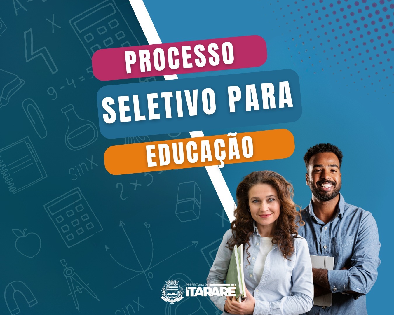 Prefeitura de Itararé (SP) abre inscrições para Processo Seletivo na área da Educação