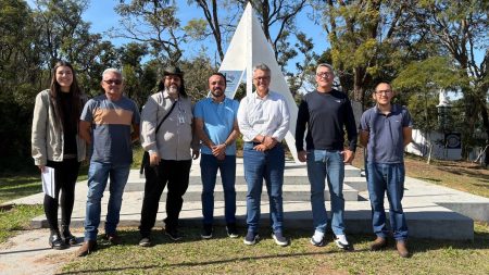 Parque da Barreira, em Itararé, recebe vistoria técnica para início do projeto de reforma