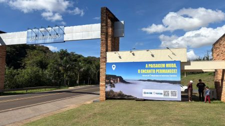Prefeitura de Itararé realiza melhorias no portal de entrada para visitantes do Paraná