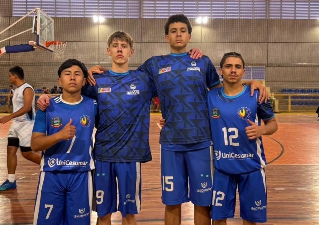 Basquete 3×3 de Itararé estreia com duas vitórias nos Jogos Regionais 2026