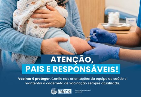 Prefeitura de Itararé esclarece critérios para aplicação da vacina Pneumocócica 20-valente nas unidades de saúde