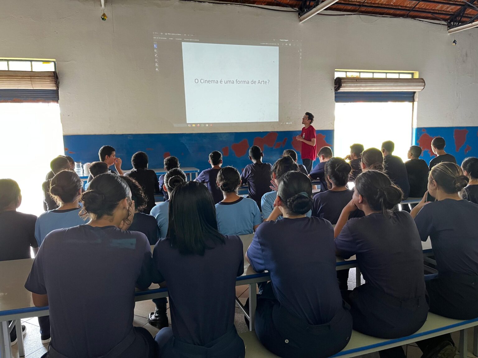 Alunos da Guarda Mirim de Itararé (SP) participam de Oficina de Direção Cinematográfica Artística
