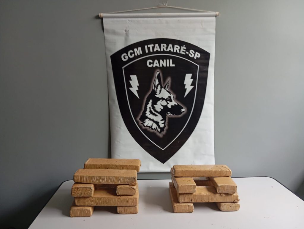 Após perseguição, GCM de Itararé (SP) apreende mais de 10kg de maconha e prende taxista em flagrante