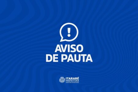 AVISO DE PAUTA: Prefeitura de Itararé (SP) realiza entregas de quase R$ 2 milhões de recursos próprios em pavimentação da rua José Barreto e viela Adelaide AVISO DE PAUTA: Prefeito de Itararé (SP) e presidente do Condersul, Heliton do Valle, participa do I Congresso Regional de Desenvolvimento Econômico e Sustentável do Vale do Paranapanema nesta quinta (28)