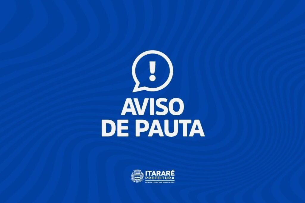 AVISO DE PAUTA: Prefeito de Itararé (SP), Heliton do Valle, realiza visita técnica e ato inaugural de Hospital de Campanha da Dengue