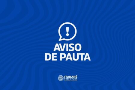 AVISO DE PAUTA: Prefeito de Itararé (SP), Heliton do Valle, realiza visita técnica e ato inaugural de Hospital de Campanha da Dengue AVISO DE PAUTA: Prefeito de Itararé (SP), Heliton do Valle, realiza visita técnica e ato inaugural de Hospital de Campanha da Dengue