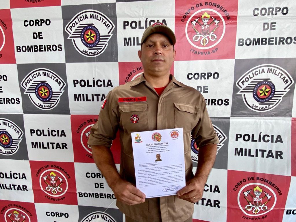 Bombeiros de Itararé (SP) participam de Solenidade de Valorização Militar