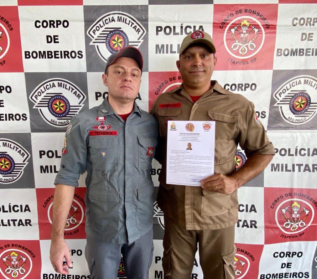 Bombeiros de Itararé (SP) participam de Solenidade de Valorização Militar