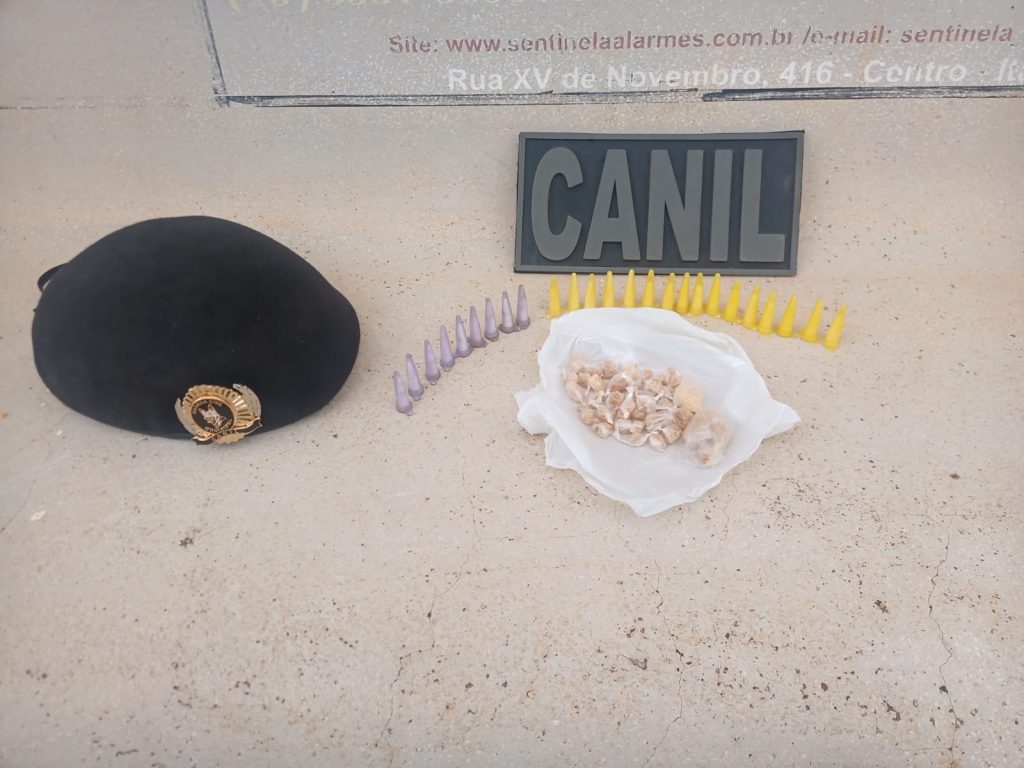 Canil de Itararé (SP) apreende mais de 60 porções de drogas na Vila Novo Horizonte Canil de Itararé (SP) apreende mais de 60 porções de drogas na Vila Novo Horizonte