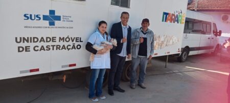 Castramóvel de Itararé (SP) inicia serviço de castração animal em Barra do Chapéu (SP)