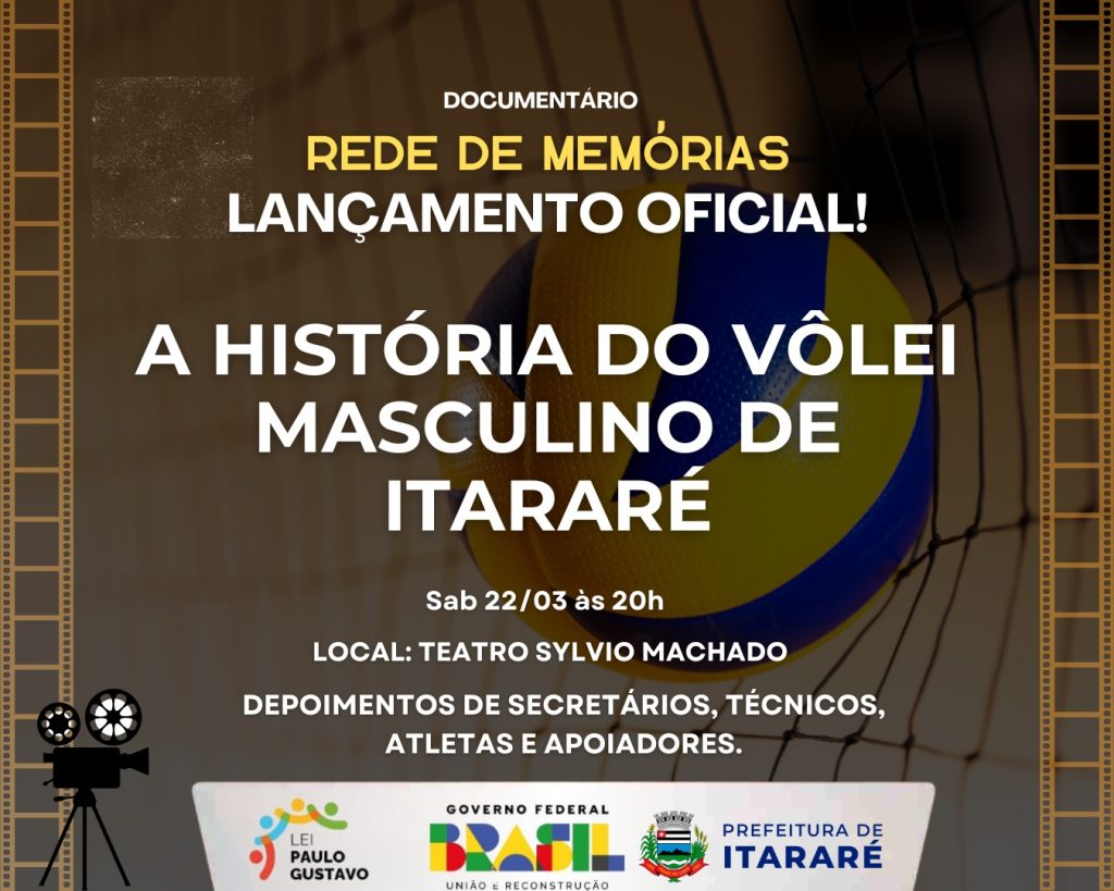 Coordenadoria de Cultura de Itararé (SP) promove exibições exclusivas no Teatro Municipal Sylvio Machado