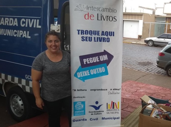 Cultura arrecada mais de 300 livros durante ‘Intercâmbio de Livros’ de Itararé (SP)