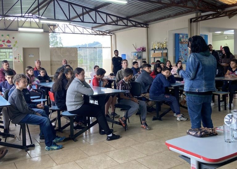Cultura de Itararé (SP) promove oficina cultural de stop motion com alunos do distrito de Santa Cruz dos Lopes