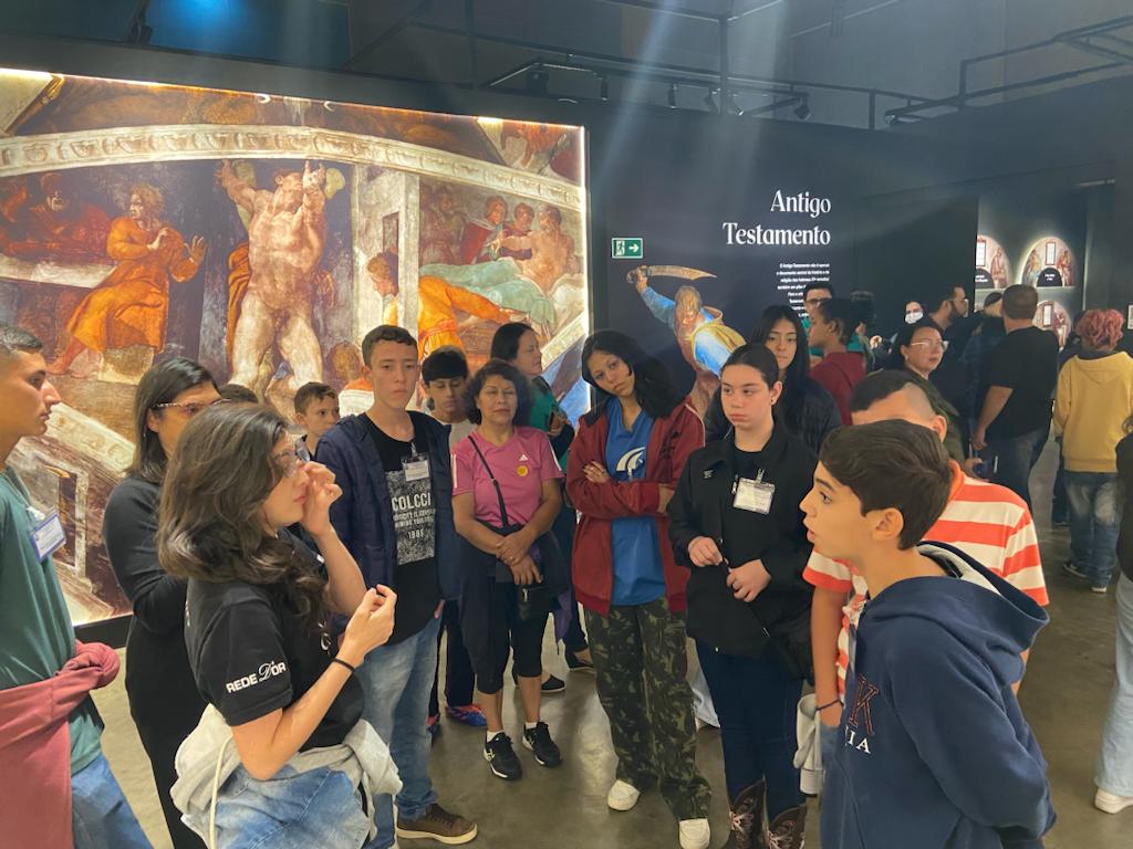 Cultura de Itararé (SP) promove visita ao Museu da Imagem e do Som de São Paulo com vencedores do 1º Festival de Arte e Cultura na Escola