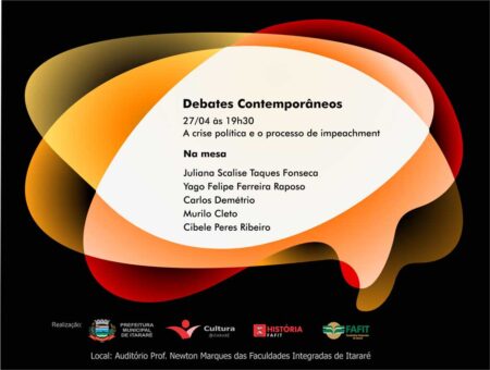 Curso de História promove debate sobre a crise política e o processo de impeachment debates-27042016-baixa