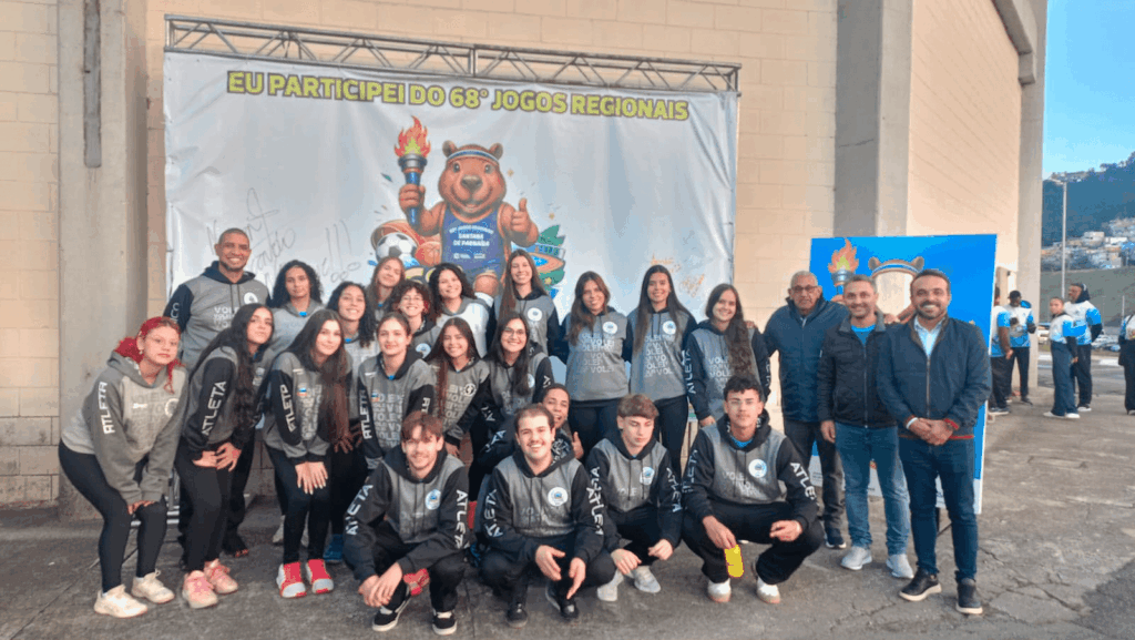 Delegação de Itararé embarca para os Jogos Regionais 2026 e leva o nome do município à competição estadual