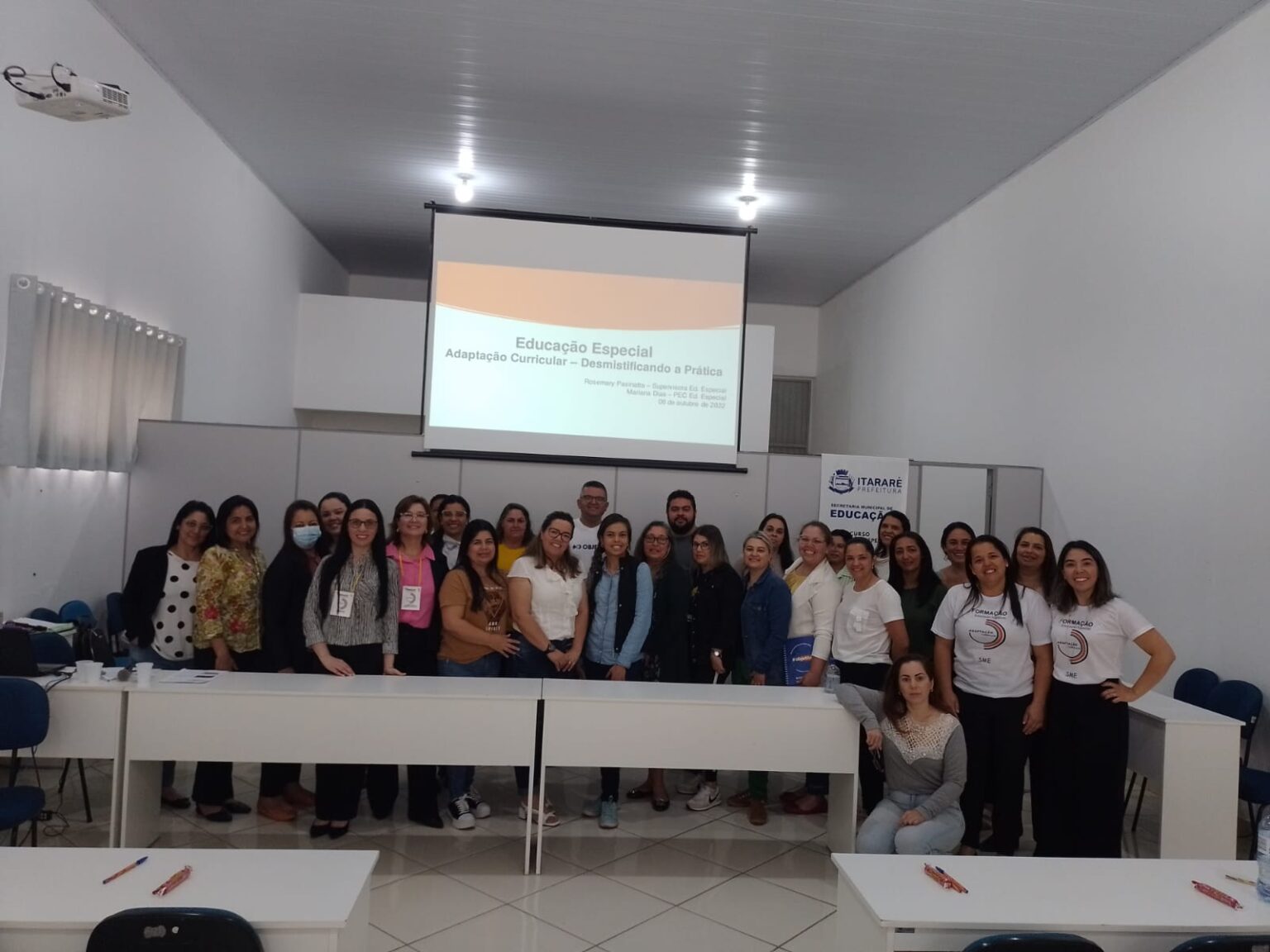 Educação de Itararé (SP) promove formação sobre Adaptação Curricular Educação de Itararé (SP) promove formação sobre Adaptação Curricular