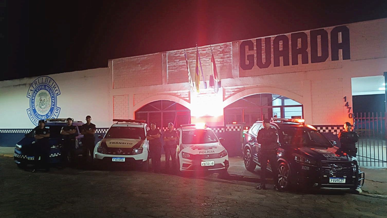 Em apoio à Polícia Militar, GCM de Itararé (SP) participa de Operação Saturação
