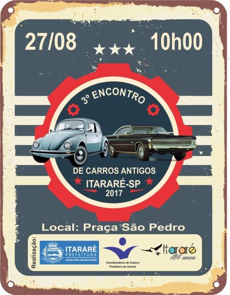 Encontro de carros antigos é um dos destaques deste final de semana em Itararé (SP) Encontro de carros antigos é um dos destaques deste final de semana em Itararé (SP)