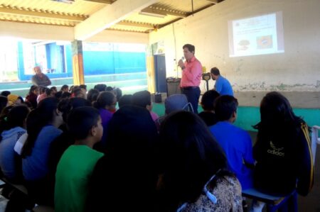 Estudantes de Itararé celebram Dia Mundial da Água Dia Mundial água E.M Maria Aparecida Brigola
