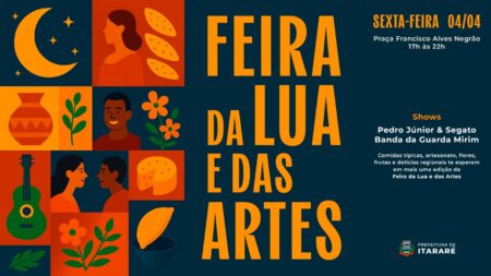 Feira da Lua e das Artes acontece nesta sexta-feira (4) em Itararé (SP) Feira da Lua e das Artes acontece nesta sexta-feira (4) em Itararé (SP)
