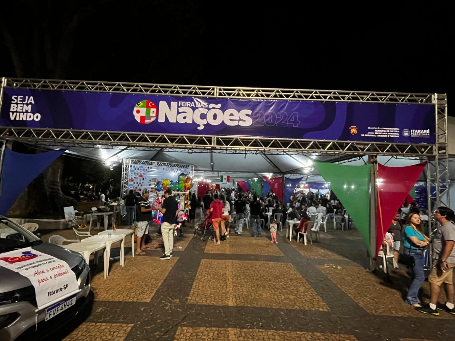Feira das Nações é sucesso de público em Itararé (SP) Feira das Nações é sucesso de público em Itararé (SP)