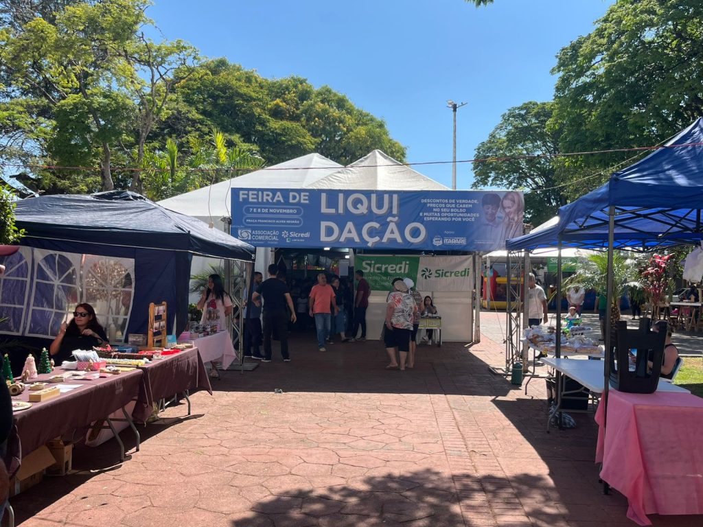 Feira de Liquidação movimenta Itararé (SP) com grandes descontos, artesanato e atrações culturais