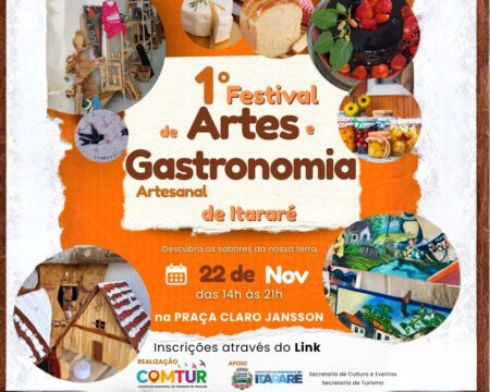 Festival Gastronômico de Itararé (SP) vai celebrar os sabores e tradições da cidade