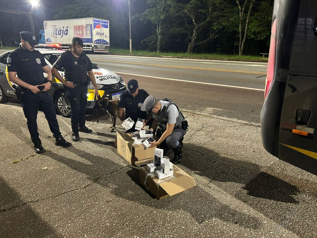 GCM de Itararé (SP) e Polícia Rodoviária prendem homem por descaminho de celulares