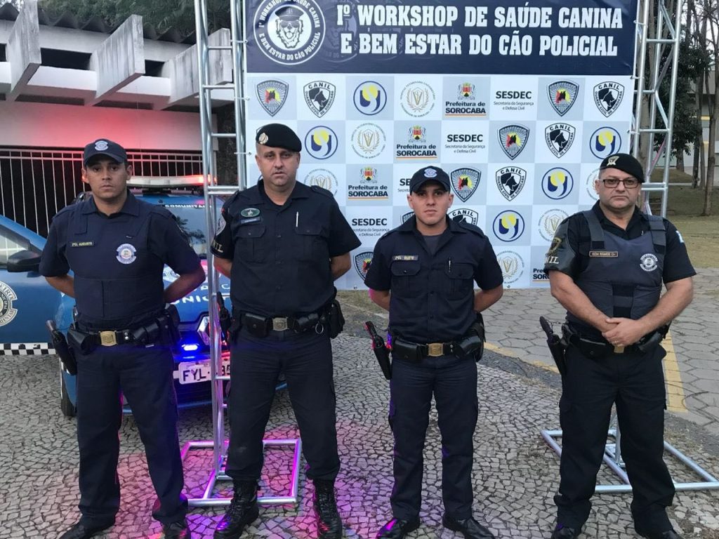 GCM de Itararé (SP) participa do 1º Workshop de Saúde Canina e Bem-estar do cão policial GCM de Itararé (SP) participa do 1º Workshop de Saúde Canina e Bem-estar do cão policial