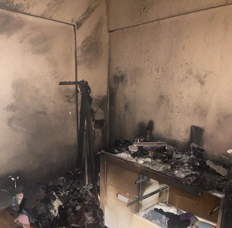 GCM de Itararé (SP) presta apoio ao Corpo de Bombeiros em incêndio predial
