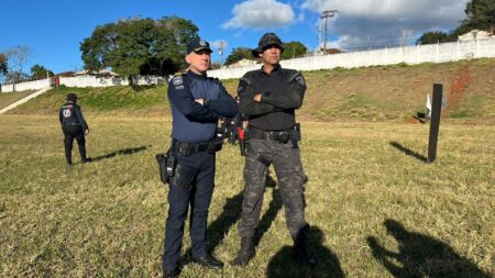 GCM de Itararé (SP) recebe Mestre Raio Ronaldo Costa para instrução de Condutas de Patrulha