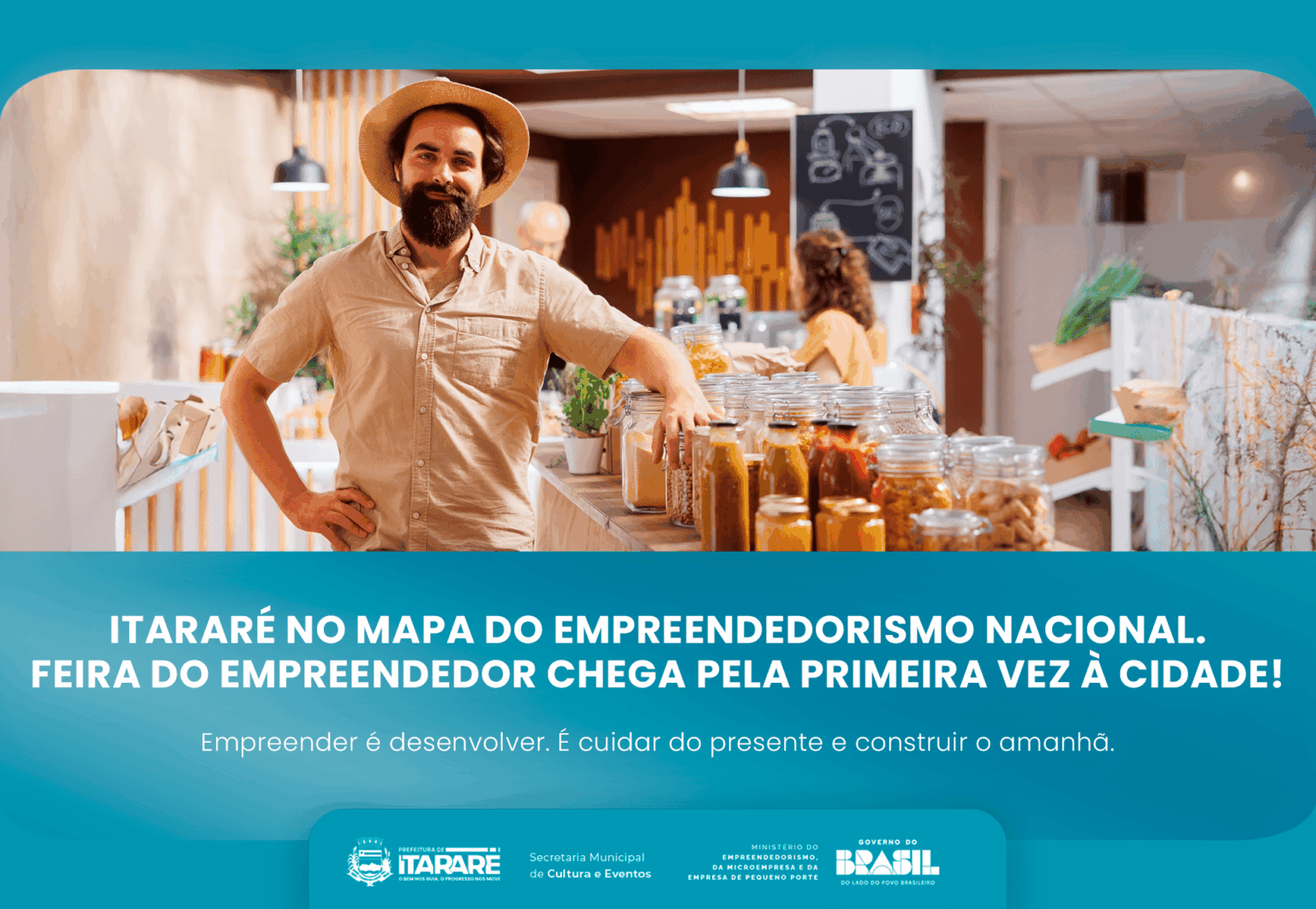 Governo Federal traz pela primeira vez a Feira do Empreendedor para Itararé (SP)