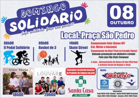 Grupo ‘Fazendo a Diferença’ promove ‘Domingo Solidário’ em prol a Santa Casa de Itararé (SP)