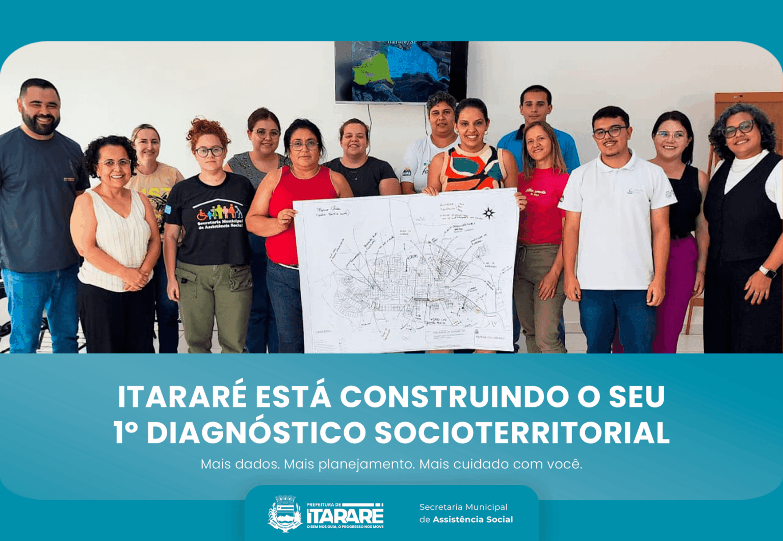 Itararé (SP) inicia construção do 1º Diagnóstico Socioterritorial do município