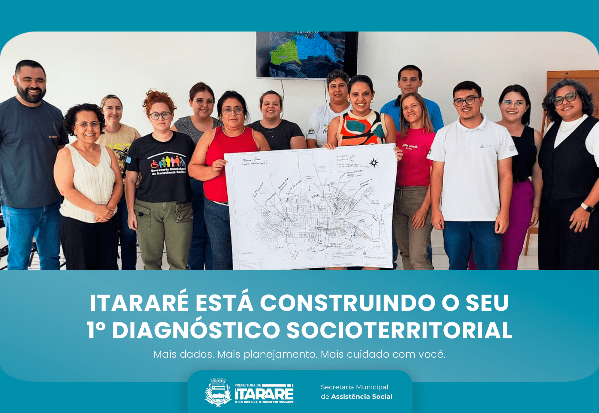 Itararé (SP) inicia construção do 1º Diagnóstico Socioterritorial do município